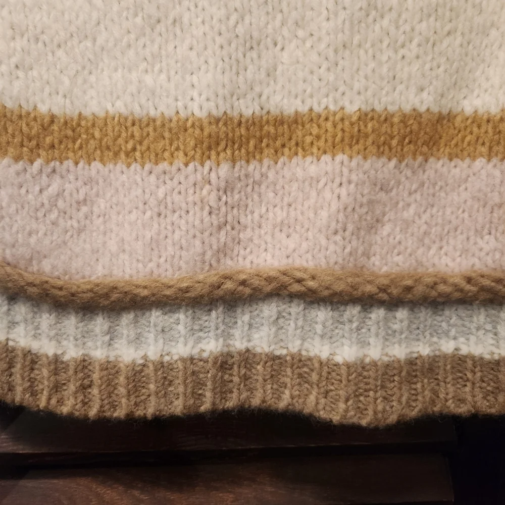 Free People Multicolor Striped Sweater
